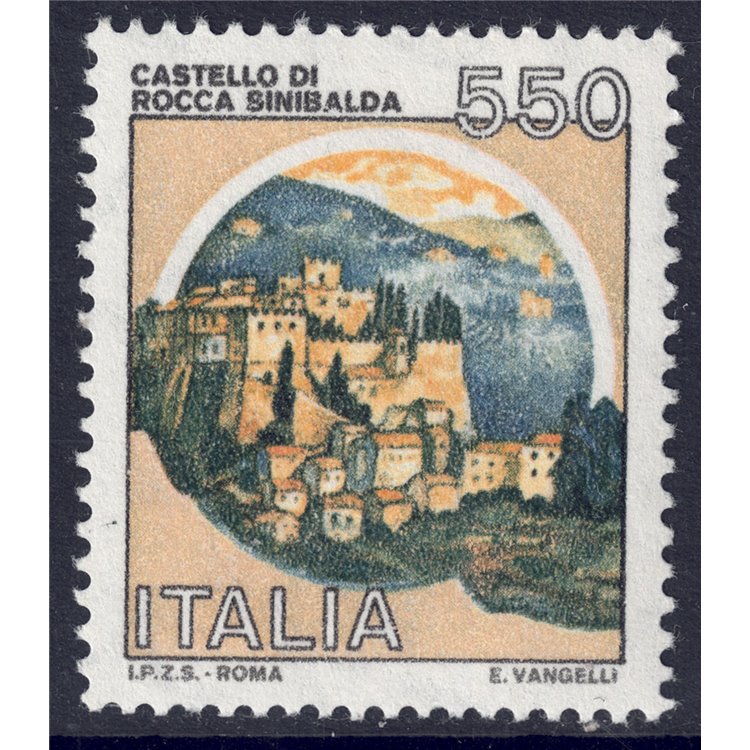 ITALIA 1984 Castello di Rocca Sinibalda MNH**