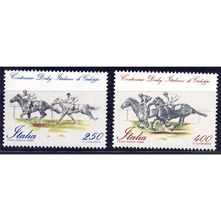 ITALY 1984 Italian Derby 2v MNH**