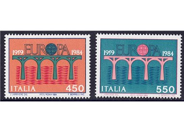 ITALY 1984 Europe 2v MNH**
