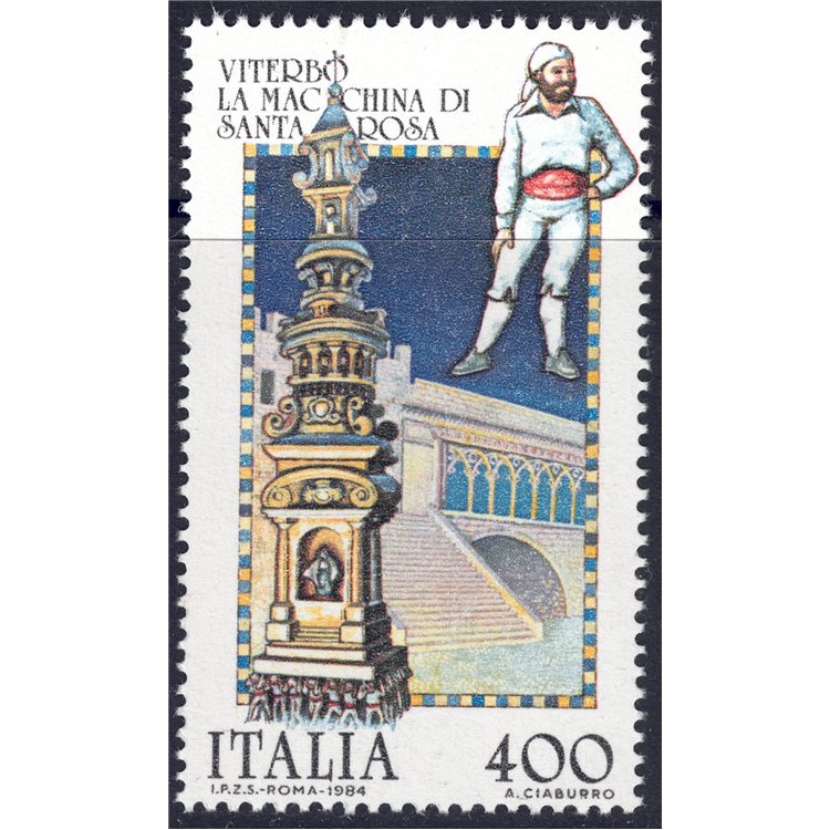 ITALIA 1984 Folclore MNH**