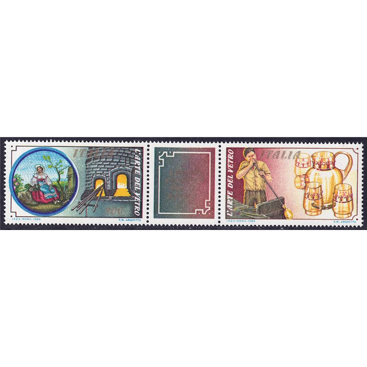 ITALY 1984 Work 2v MNH**
