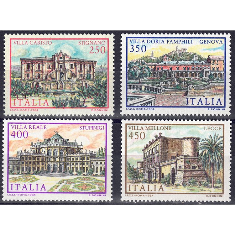 ITALY 1984 Ville 4v MNH**