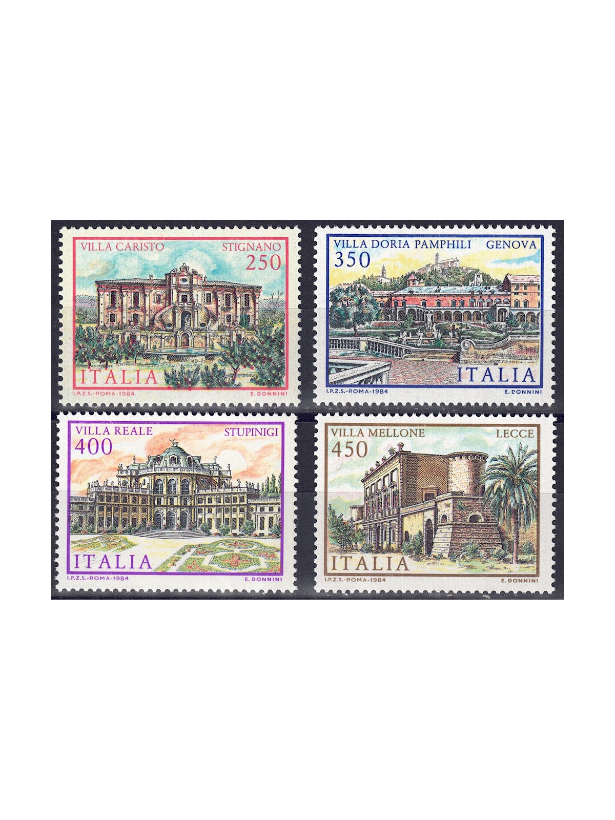 ITALY 1984 Ville 4v MNH**