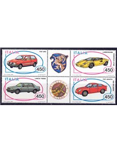 ITALIA 1985 Automobili 4v MNH**