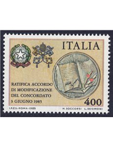ITALY 1985 Concordat MNH**
