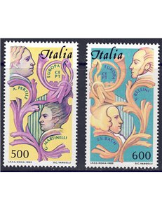 ITALIA 1985 Europa 2v MNH**