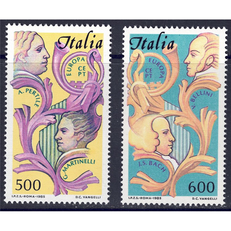 ITALY 1985 Europe 2v MNH**