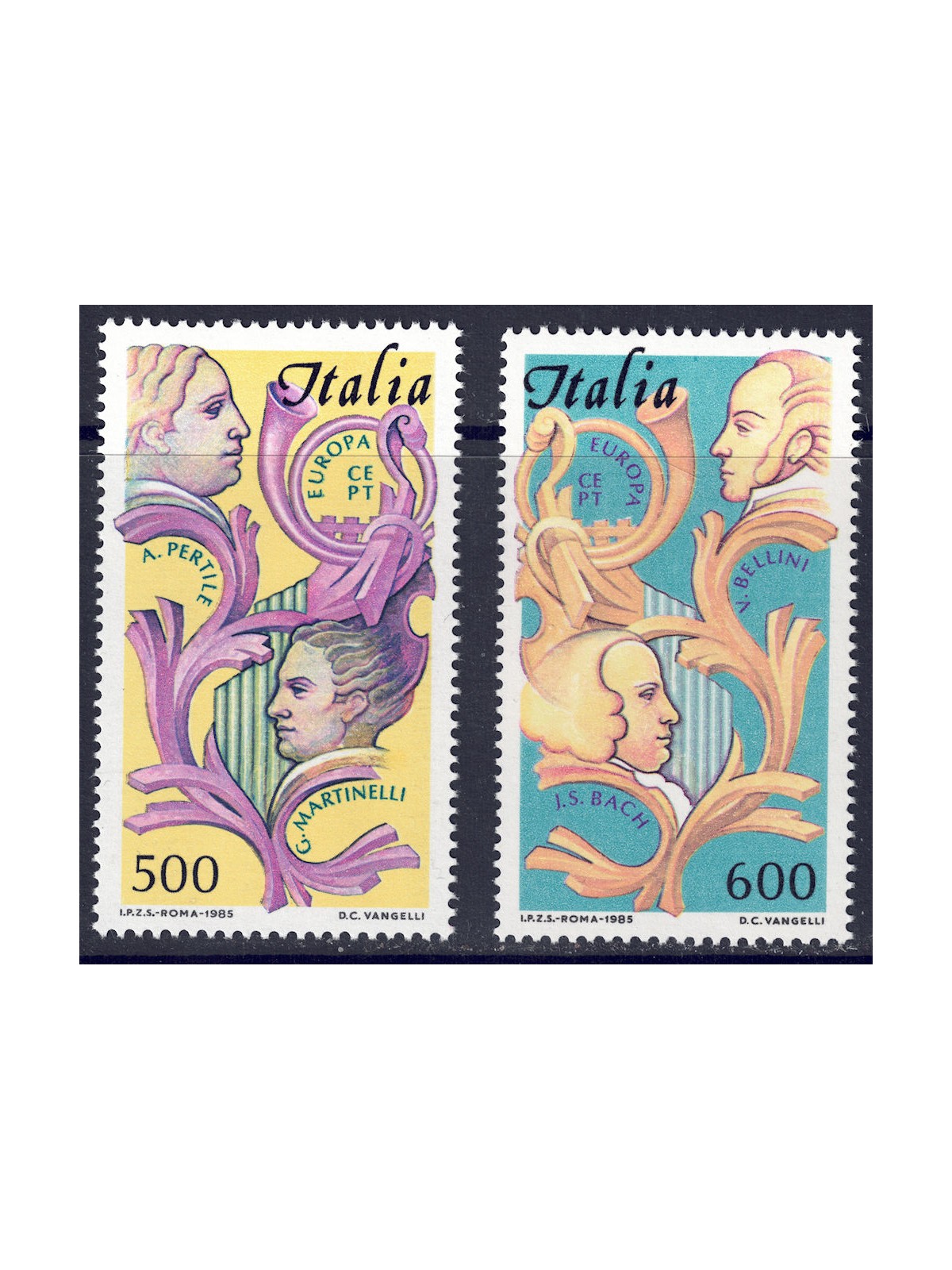 ITALIA 1985 Europa 2v MNH**