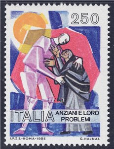 ITALY 1985 The Elderly MNH**