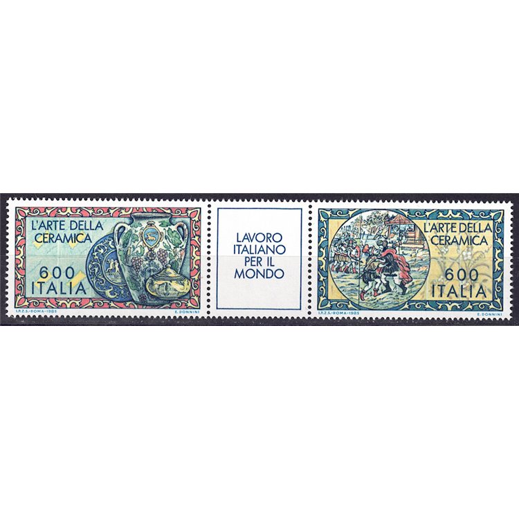 ITALY 1985 Work 2v MNH**
