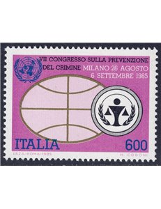 ITALY 1985 Crime Prevention MNH**