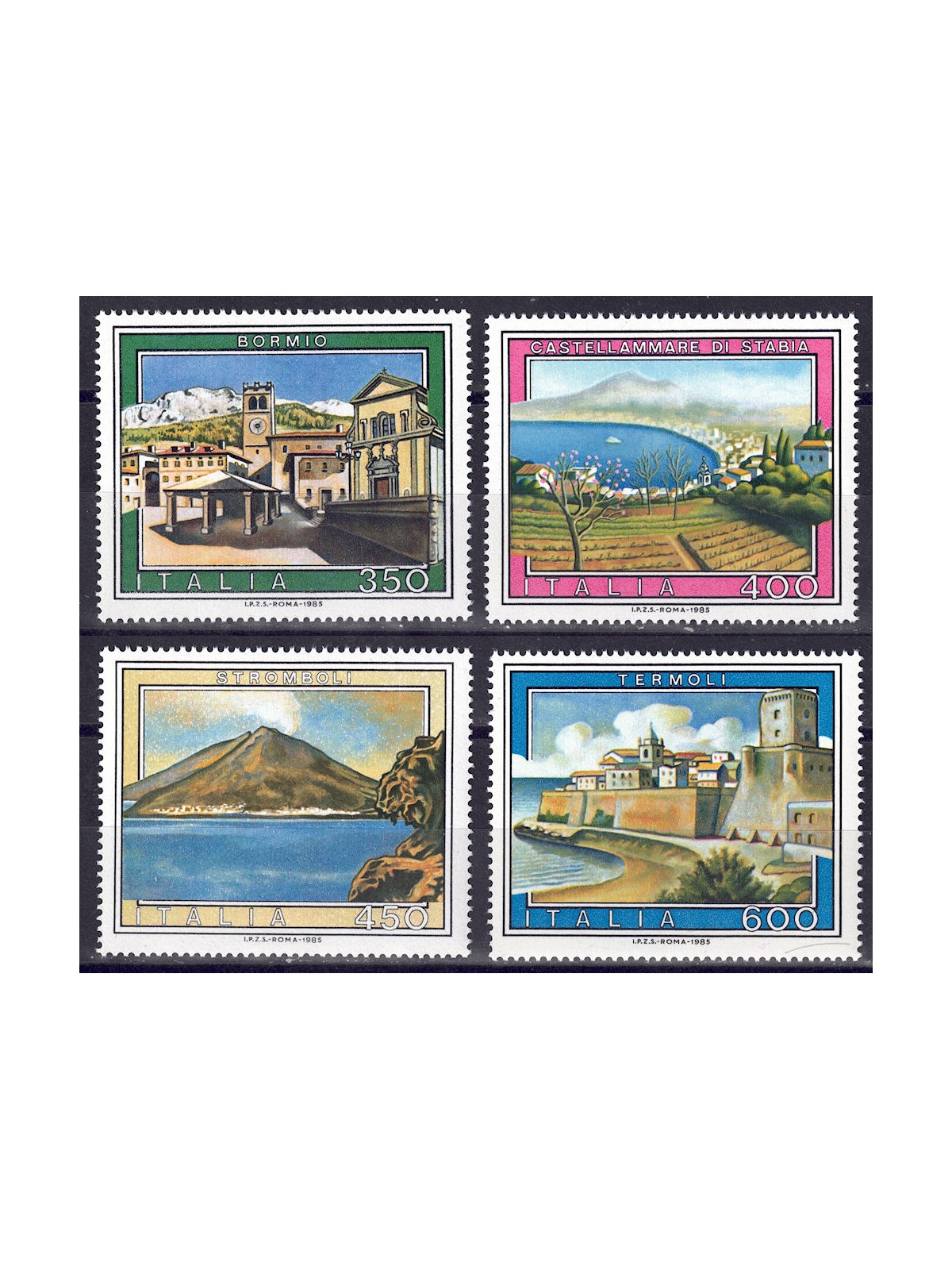 ITALY 1985 Tourism 4v MNH**