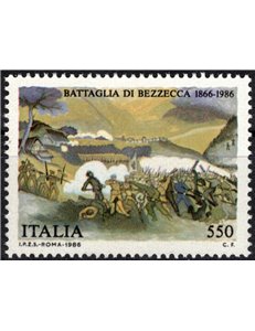 ITALY 1986 Battle of Bezzecca MNH**