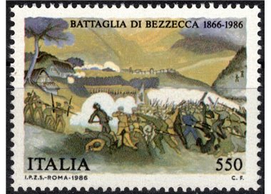 ITALY 1986 Battle of Bezzecca MNH**