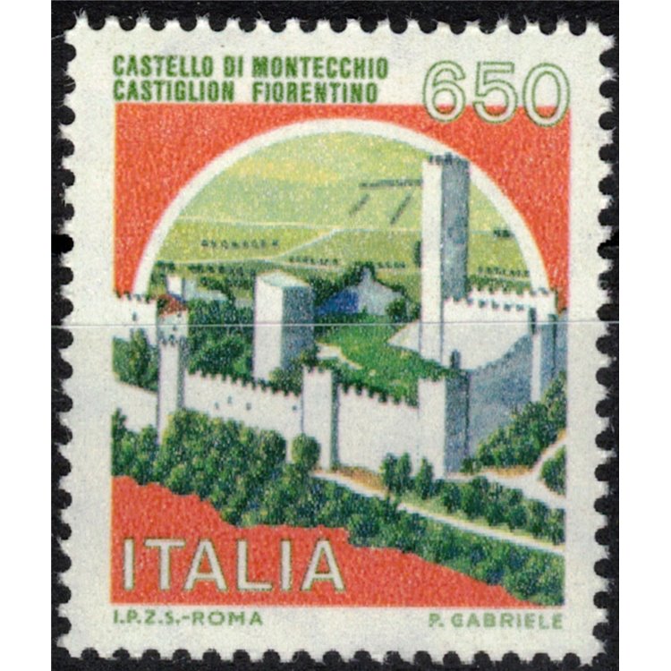 ITALY 1986 Montecchio Castle MNH**