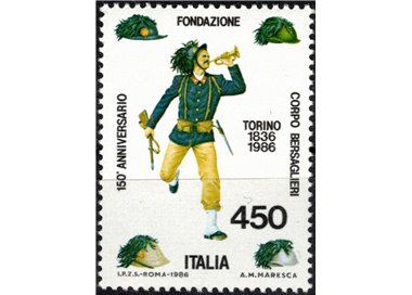 ITALY 1986 Bersaglieri Corps MNH**