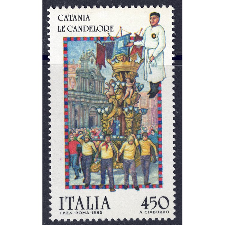 ITALY 1986 Folklore MNH**