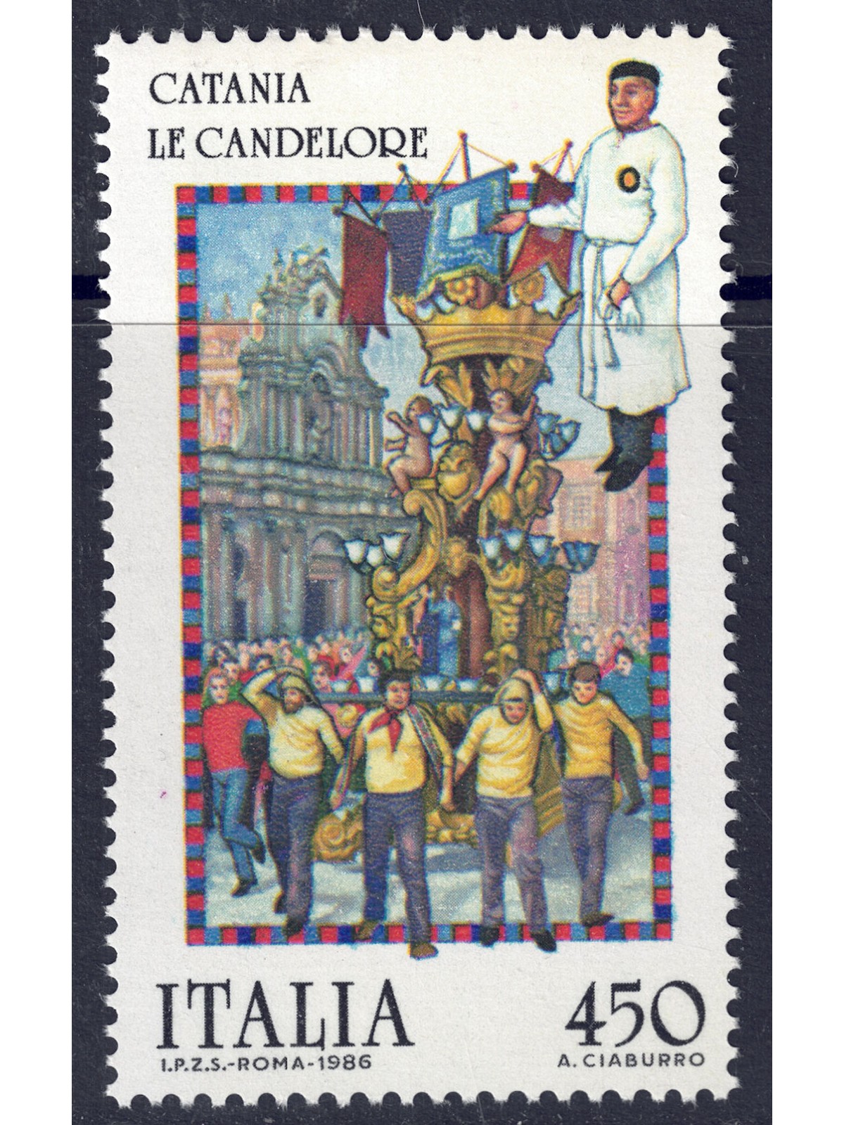 ITALIA 1986 Folclore MNH**