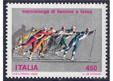 ITALY 1986 Marcialonga di Fiemme MNH**