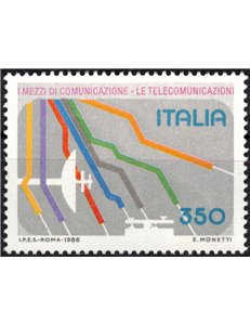 ITALY 1986 Media MNH**