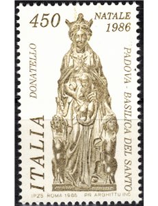 ITALY 1986 Christmas MNH**