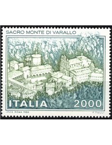 ITALY 1986 Sacred Mount of Varallo MNH**