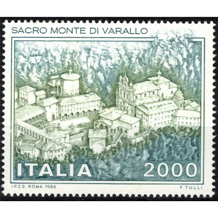 ITALY 1986 Sacred Mount of Varallo MNH**