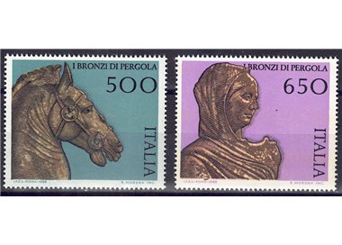 ITALY 1988 Pergola Bronzes 2v MNH**