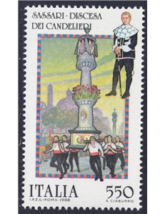 ITALY 1988 Folklore MNH**