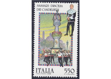 ITALIA 1988 Folclore MNH**