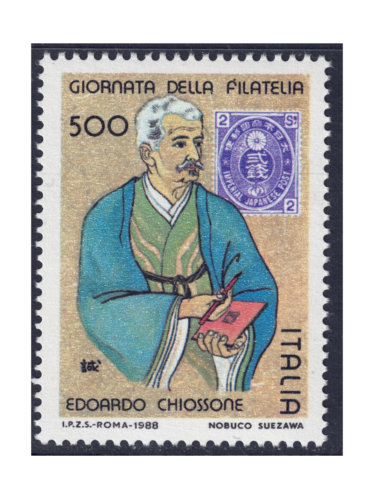 ITALY 1988 Philately Day MNH**
