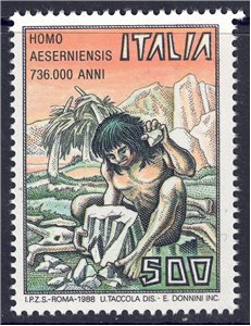 ITALY 1988 Homo Aeserniensis MNH**