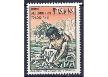 ITALY 1988 Homo Aeserniensis MNH**