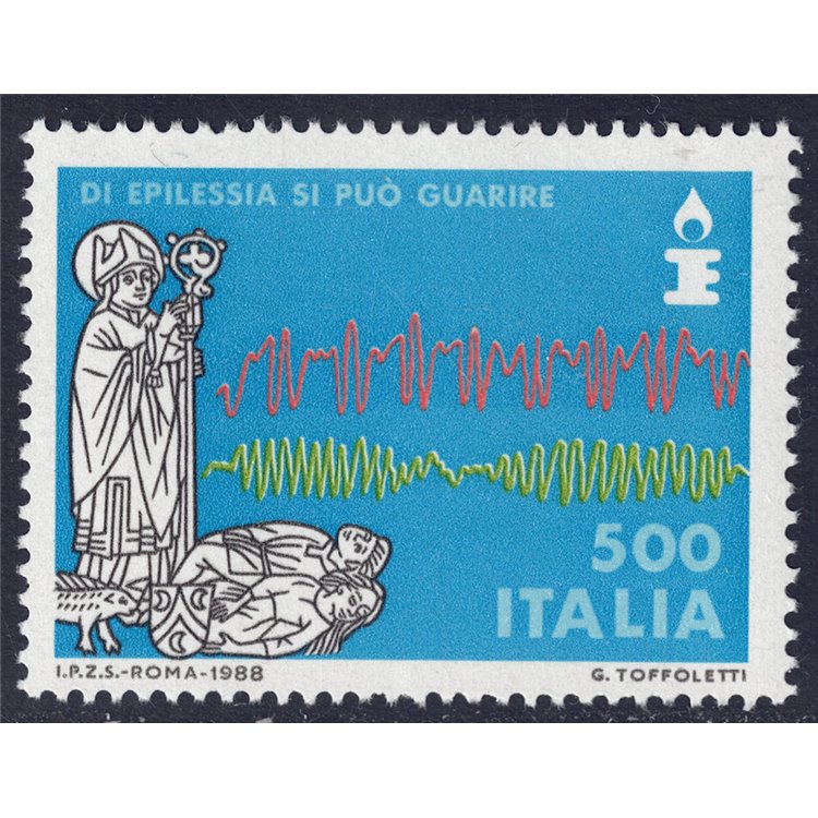ITALY 1988 Fight against epilepsy MNH**