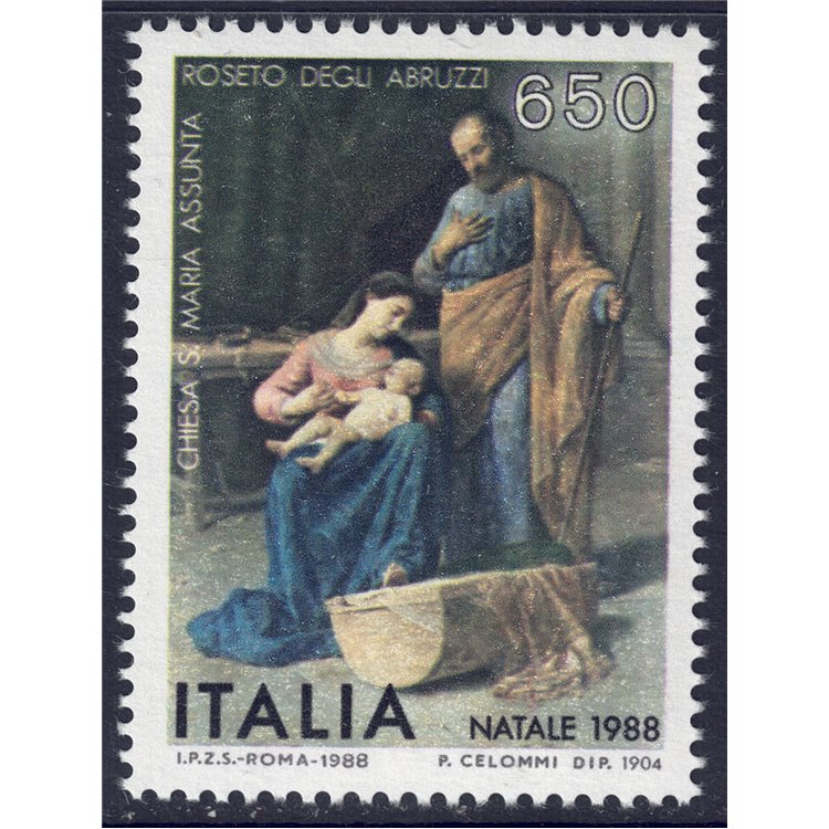 ITALIA 1988 Natale £650 MNH**