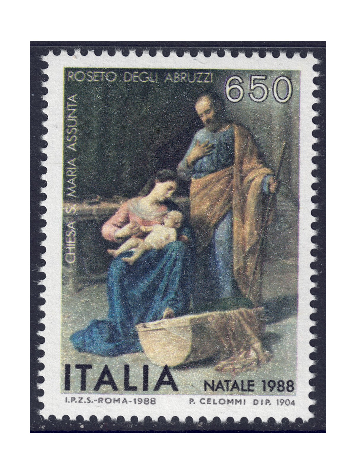 ITALIA 1988 Natale £650 MNH**