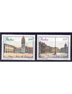 ITALY 1988 Italian Squares 2v MNH**