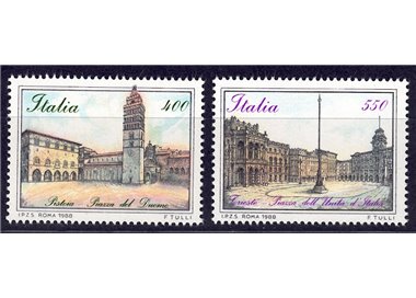 ITALY 1988 Italian Squares 2v MNH**