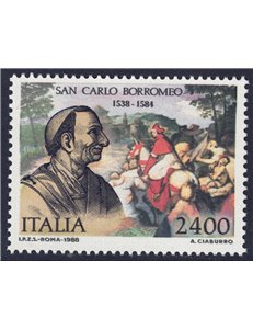 ITALIA 1988 San Carlo Borromeo MNH**