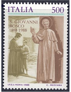 ITALIA 1988 San Giovanni Bosco MNH**