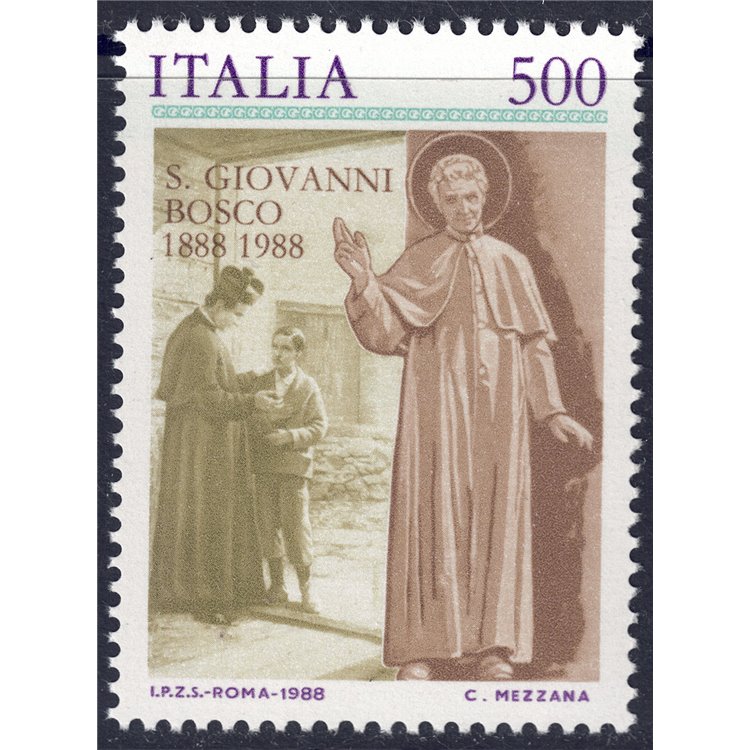 ITALY 1988 San Giovanni Bosco MNH**