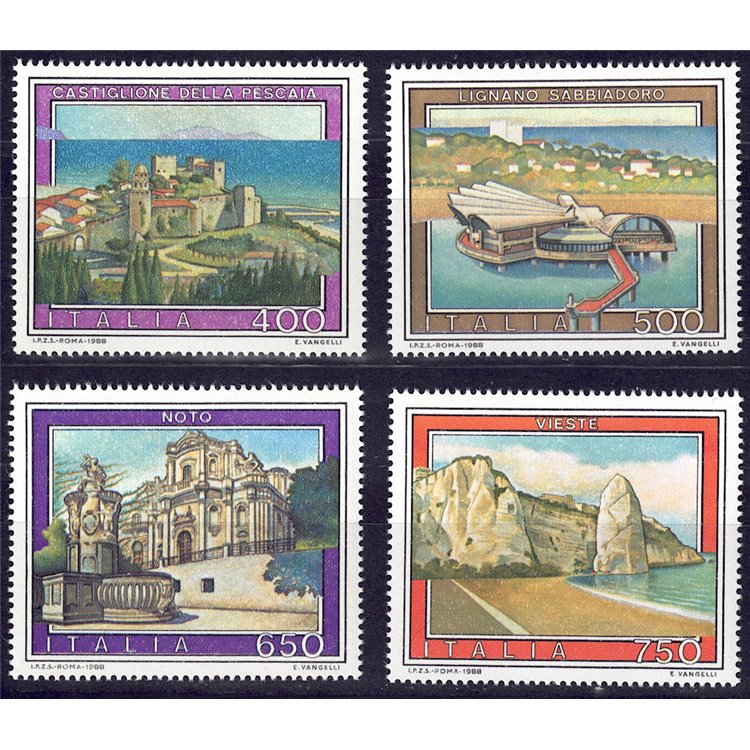 ITALIA 1988 Turismo 4v MNH**