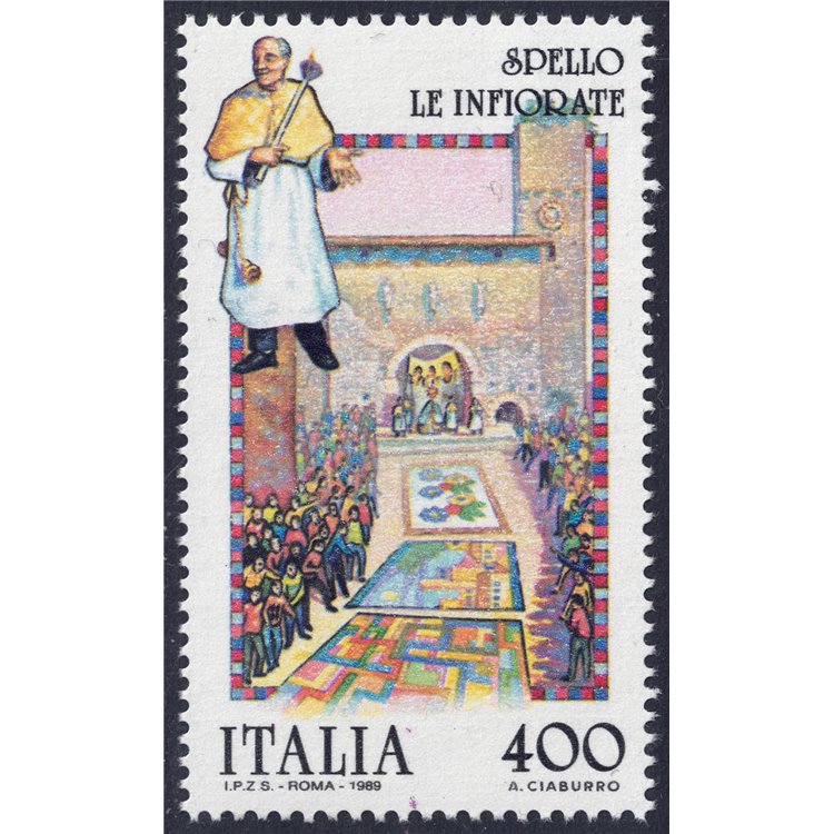 ITALIA 1989 Folclore MNH**