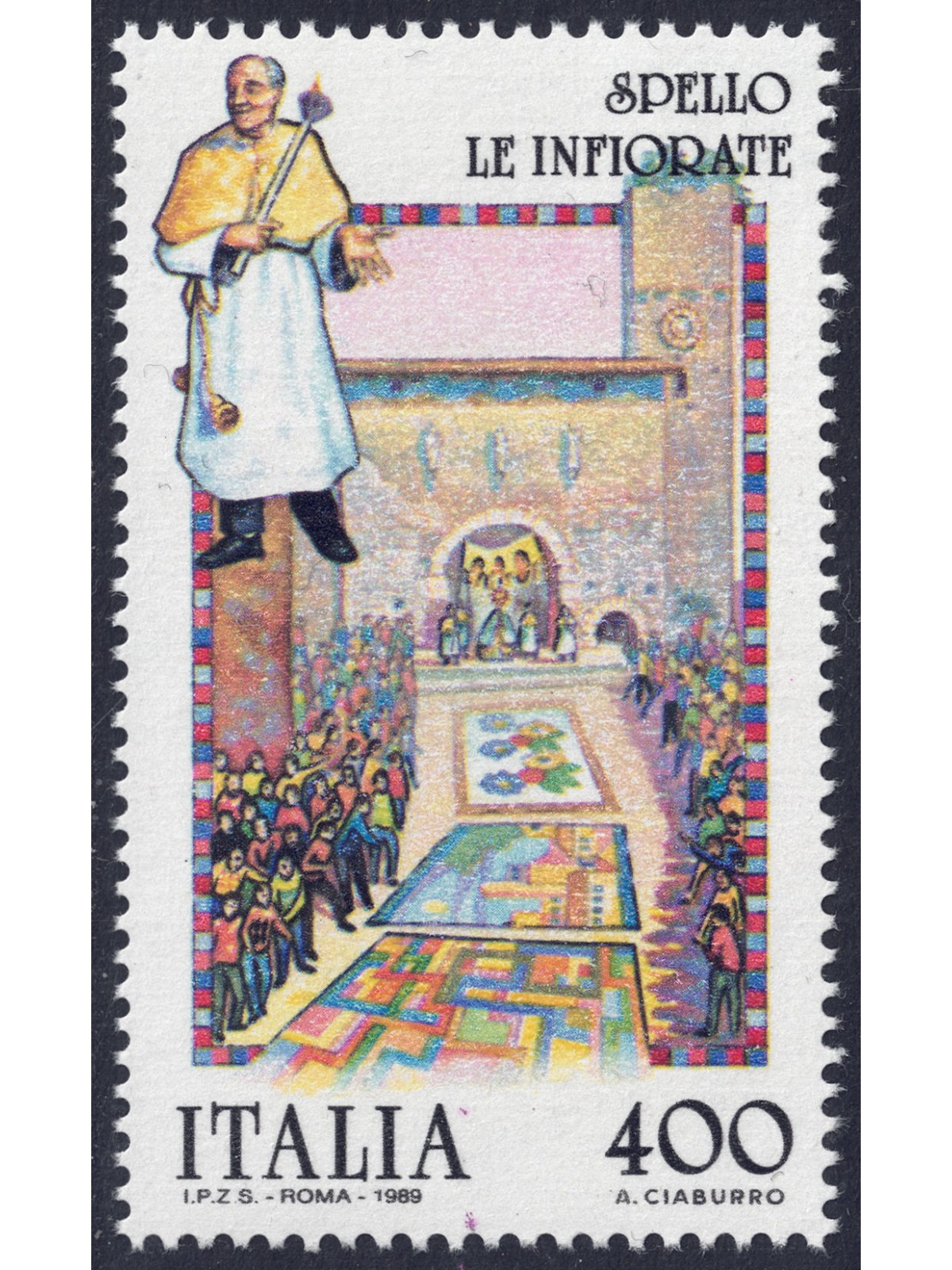 ITALIA 1989 Folclore MNH**