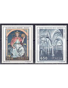 ITALIA 1989 Patrimonio artistico 2v MNH**