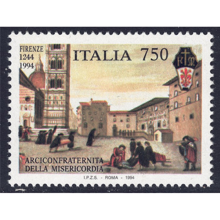 ITALIA 1994 Arciconfraternita della Misericordia MNH**