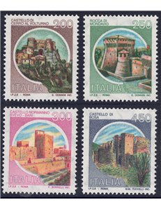 ITALY 1994 Castelli d'Italia 4v MNH**