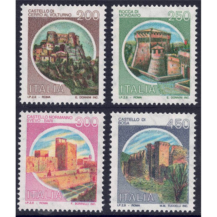 ITALY 1994 Castelli d'Italia 4v MNH**