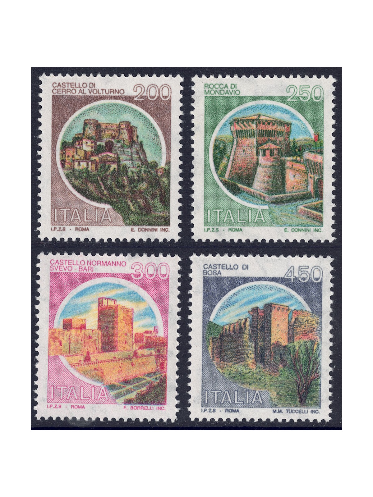 ITALY 1994 Castelli d'Italia 4v MNH**