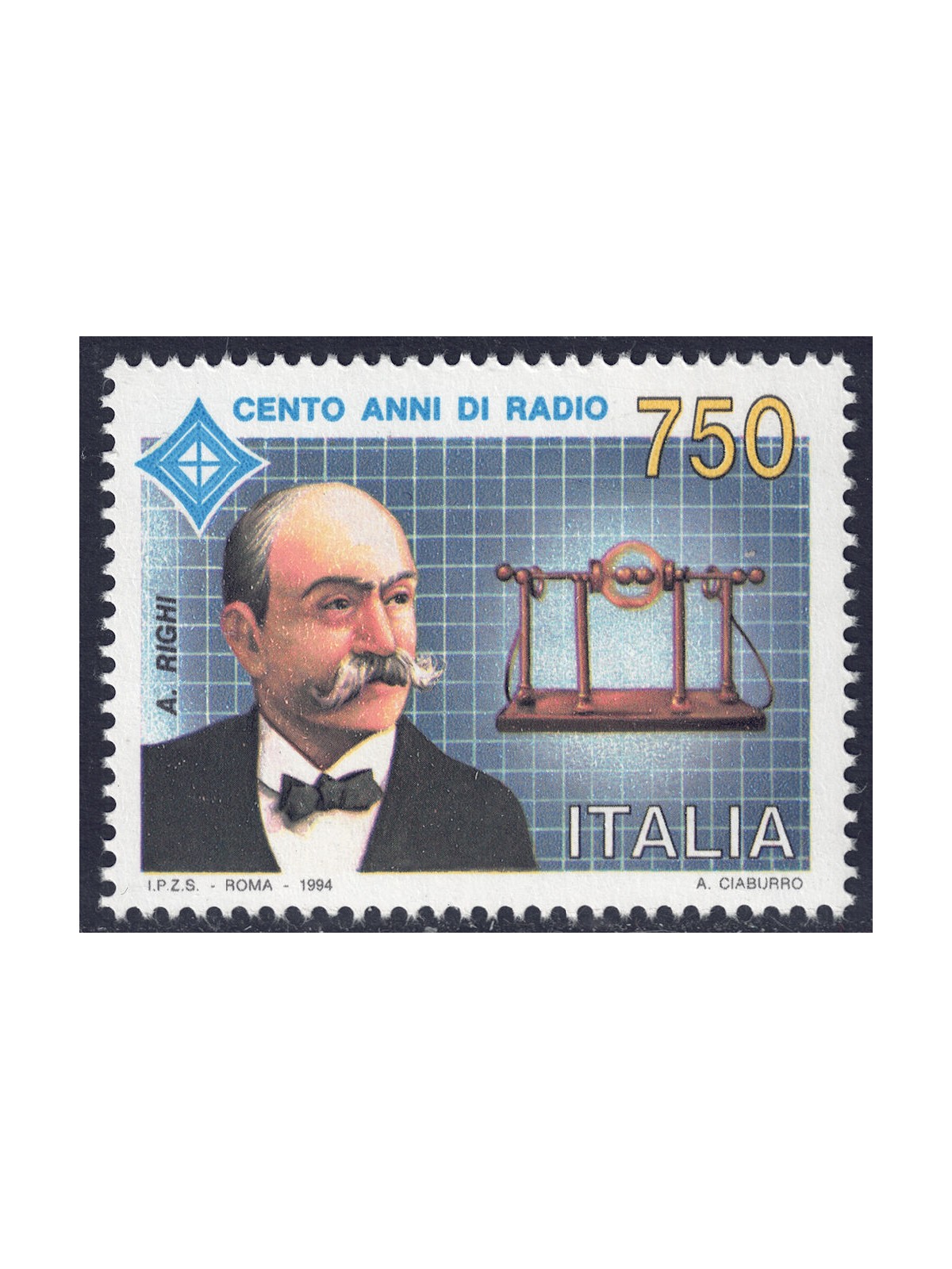 ITALIA 1994 Centenario della radio MNH**